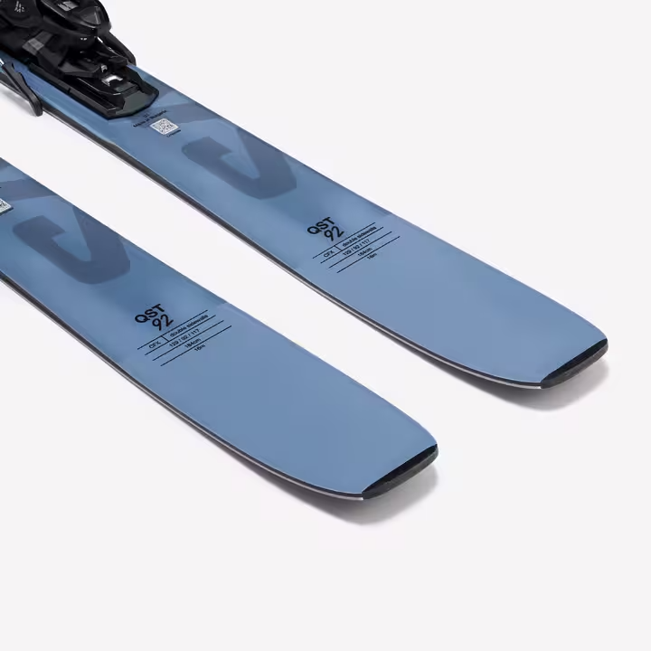 Skis couleur bleu 2